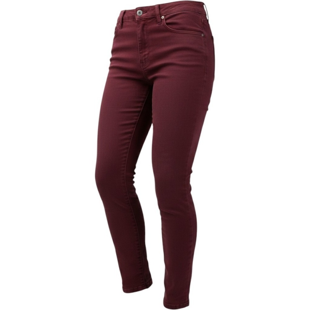 Celebrity Pink Skinny Pants Burnt Red Size 5/27 Mid Rise Stretch CJ21038G50